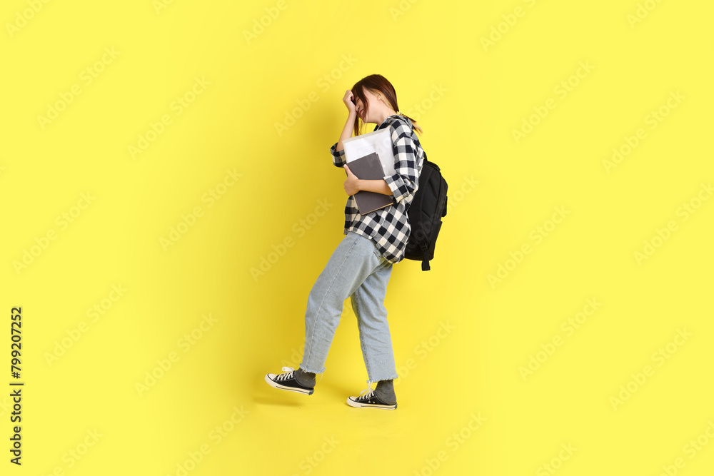 Fototapeta premium 20s female college student