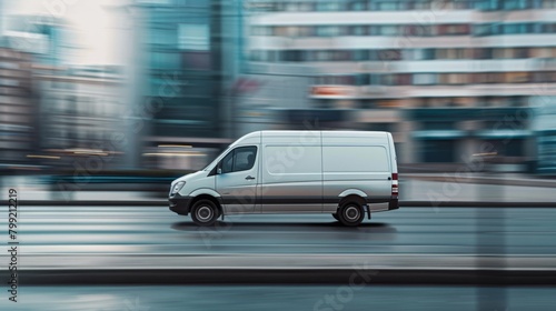 A Speeding Delivery Van