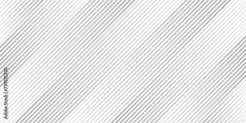 Abstract thin diagonal repeatable lines background, rows of slanted gray lines, slanted parallel gradient stripes wallpaper, geometric stripes grid template texture photo