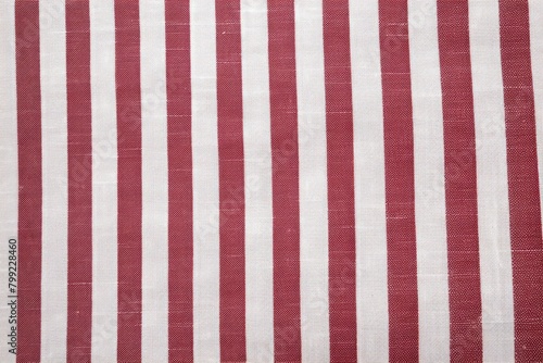 Maroon white striped natural cotton linen textile texture background blank empty pattern with copy space for product design or text copyspace mock-up 