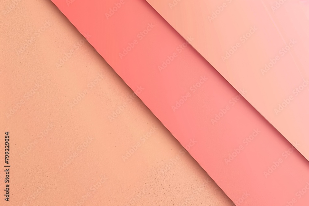 Gradient peach color background with simple geometric shapes Gradient peach color background with simple geometric shapes