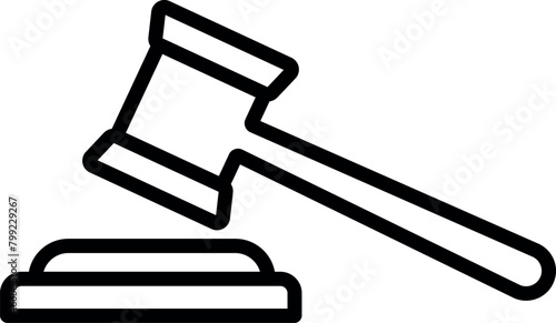 Gavel icon vector. judge gavel icon vector. law icon vector. auction hammer