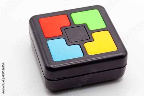 Memory game for children with different lights that light up