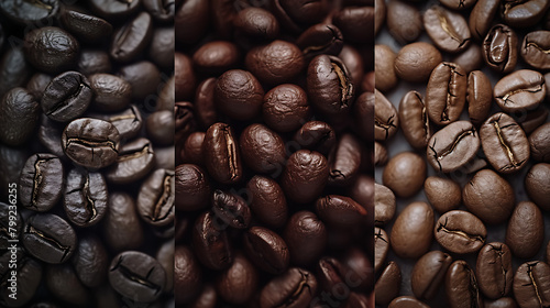 Different roads level of coffee bean, wallpaper, choosing the power source of caffeine based on personal preference