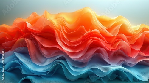 horizontal colorful abstract wave background with peru, can be used as texture, background or wallpaper.