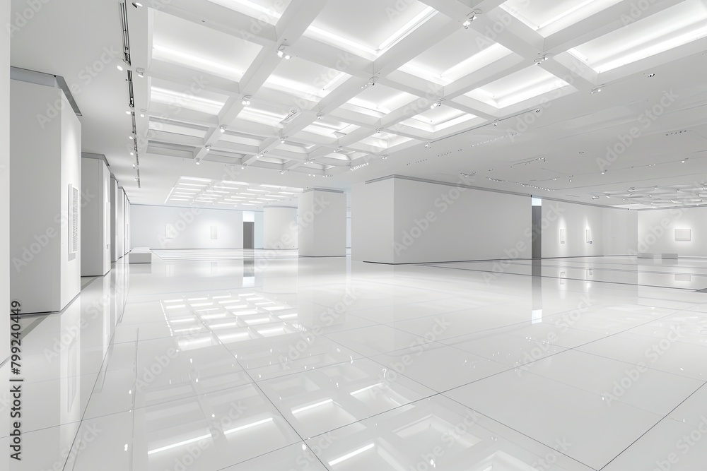 Geometry of Light: Monochromatic Reflections in a Minimalist Art Gallery Geometry of Light: Monochromatic Reflections in a Minimalist Art Gallery