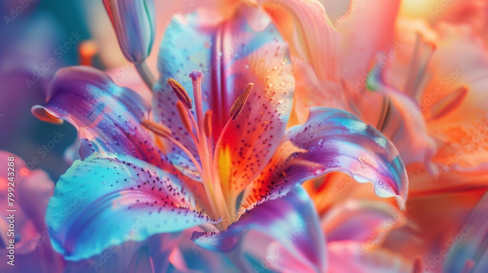 Close-up of colorful vibrant flower Close-up of colorful vibrant flower