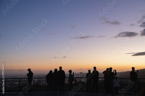 Evening Above Los Angeles