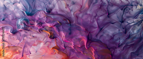 Each brushstroke adds to the symphony of liquid colors, crafting an ethereal abstract background.
