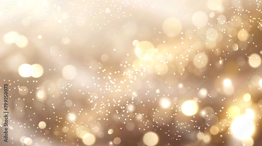 Soft Taupe Optical Bokeh Lights with Sparkle Dust on Modern Abstract Background, Realistic Ultra HD Effect Soft Taupe Optical Bokeh Lights with Sparkle Dust on Modern Abstract Background, Realistic Ultra HD Effect