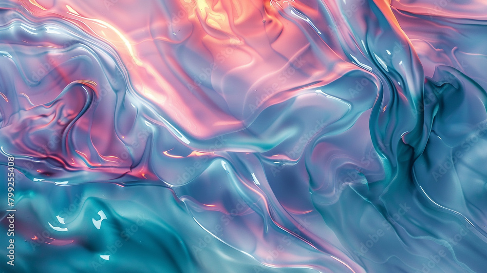 Soft streams of liquid hues converge, forming a tranquil symphony of abstract serenity. Soft streams of liquid hues converge, forming a tranquil symphony of abstract serenity.