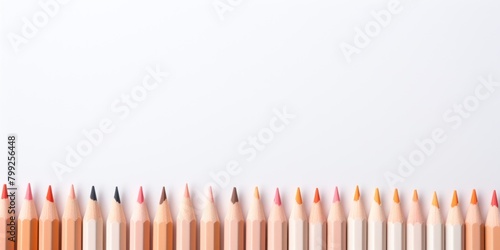 Peach crayon drawings on white background texture pattern with copy space for product design or text copyspace mock-up template for website banner