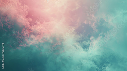 Abstract pastel hues blend in a dreamy sky scene, perfect for peaceful backdrops