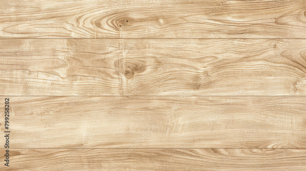 High-resolution image of a smooth light wood surface with natural grain patterns High-resolution image of a smooth light wood surface with natural grain patterns