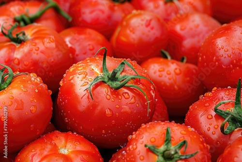 Red Organic Fruits and Vegetables - Great Sources of Lycopene for Healthy Diet. Get your lycopene