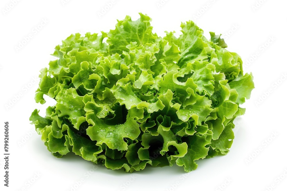 Fresh and Healthy Iceberg Lettuce on White Background. Perfect for Copy Space, Diet Fresh and Healthy Iceberg Lettuce on White Background. Perfect for Copy Space, Diet
