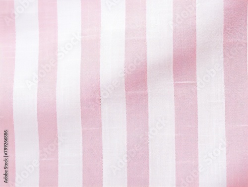 Pink white striped natural cotton linen textile texture background blank empty pattern with copy space for product design or text copyspace mock-up template 