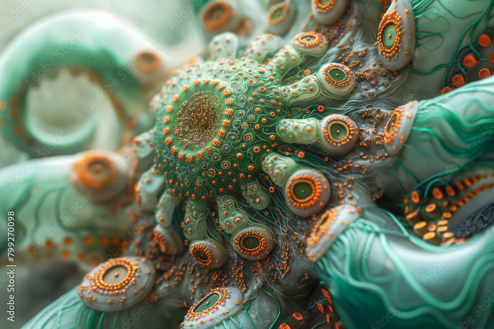 custom made wallpaper toronto digitalHigh Tech Bio Circuit Board Plant. Sustainable Hardware, Living Processor, Organic Data Center, IT Innovation, Technology Business Future, Smart Global Infrastructure. Quantum Nano Tech, Symbiosis