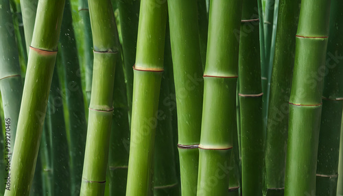 Bamboo wall  close up