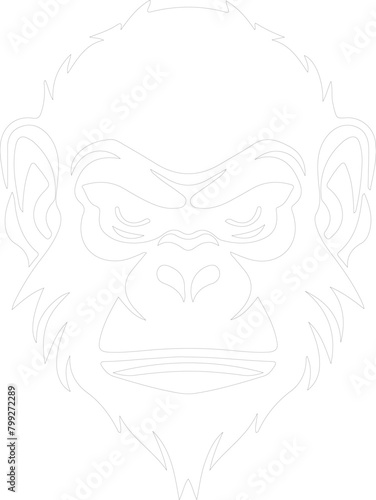 ape outline