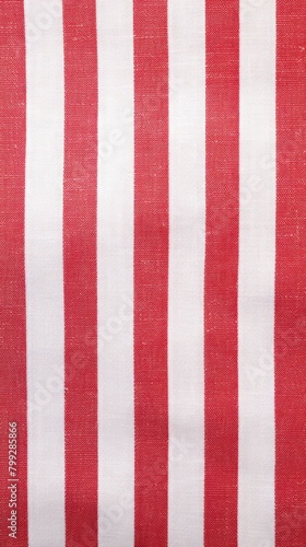 Red white striped natural cotton linen textile texture background blank empty pattern with copy space for product design or text copyspace mock-up template 