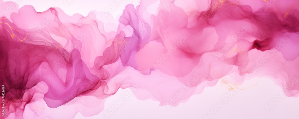 Rose art abstract paint blots background with alcohol ink colors marble texture blank empty pattern with copy space for product design or text 