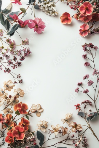 Assorted Flowers Arranged on a Table