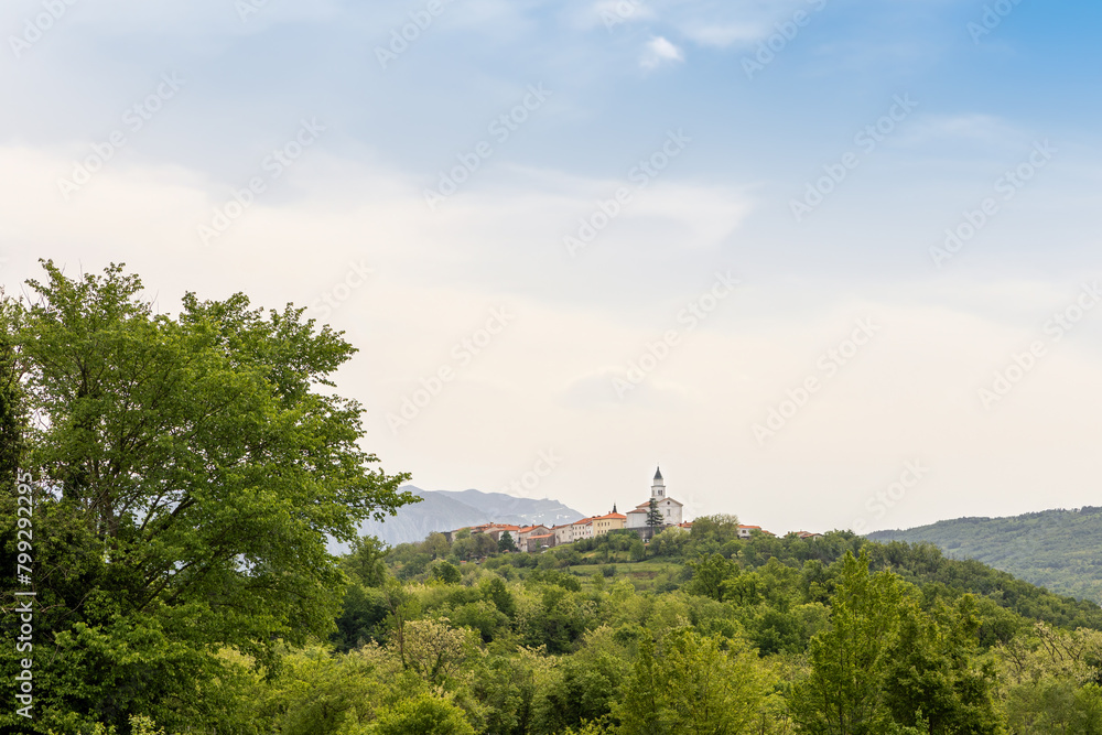 Vipavski Kriz in Vipava Valley, Slovenia, Europe Vipavski Kriz in Vipava Valley, Slovenia, Europe