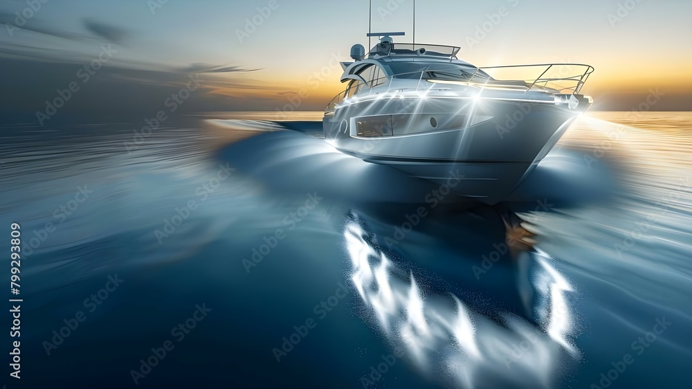 Navigational and Legal Requirements for Boat Lighting. Concept Boat