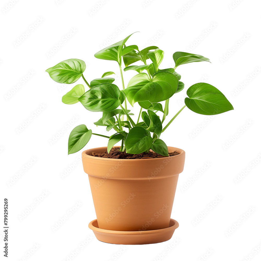 plant in a pot isolated on transparent background plant in a pot isolated on transparent background
