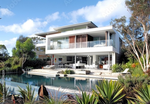 Coastal Dream: Bayside Melbourne Home Design with Serene Ocean Views photo