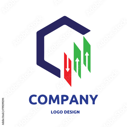investment and trading logo design for graphic designer or web developer