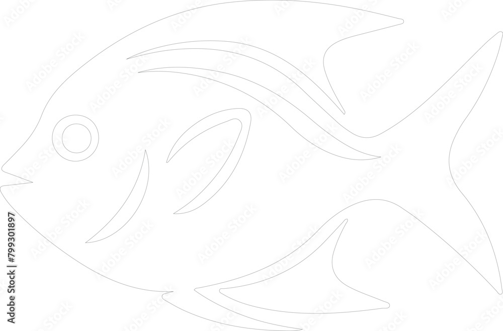 dory outline dory outline