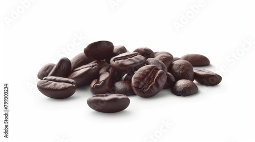A Close-up of Coffee Beans