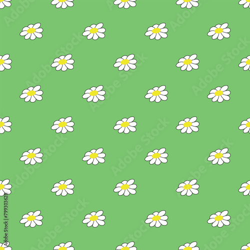 Flower seamless pattern