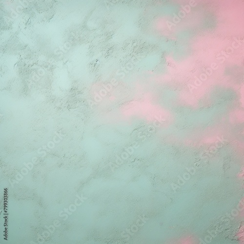 Teal pale pink colored low contrast concrete textured background with roughness and irregularities pattern with copy space for product 