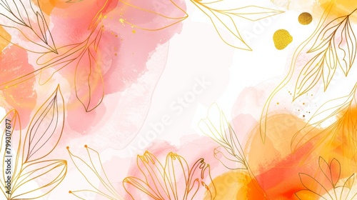 Elegant Floral Pattern for Luxury Wall Decor Generative AI