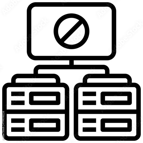 denied,storage,server,online,media,multimedia,database,technology.svg