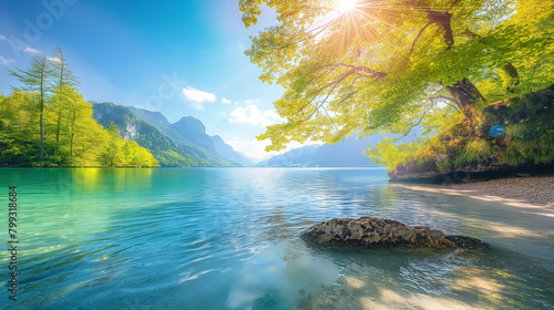 Lake  landscape  water  nature  scenic  tranquil  serene  outdoors  beauty  reflection  trees  mountains  sky  clouds  wilderness  peaceful  environment  natural beauty  calm  picturesque  horizon