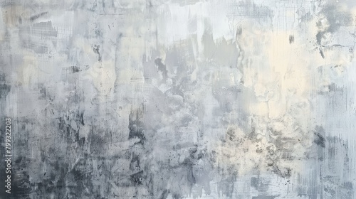 Retro Distressed Background with Soft Gray Tones Generative AI