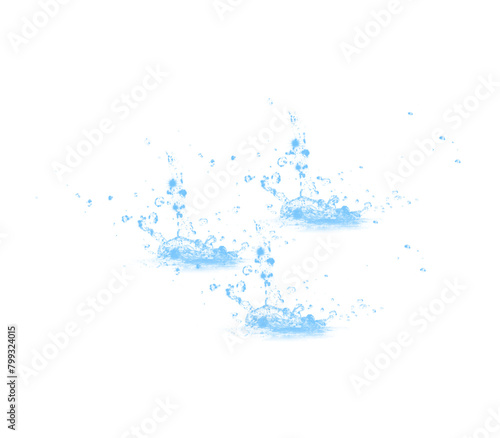 Captivating Water-Drop Splashing  water wave isolated on white background  water design element  drop  splash set  Transparent water splash and wave 