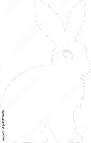 lagomorph outline