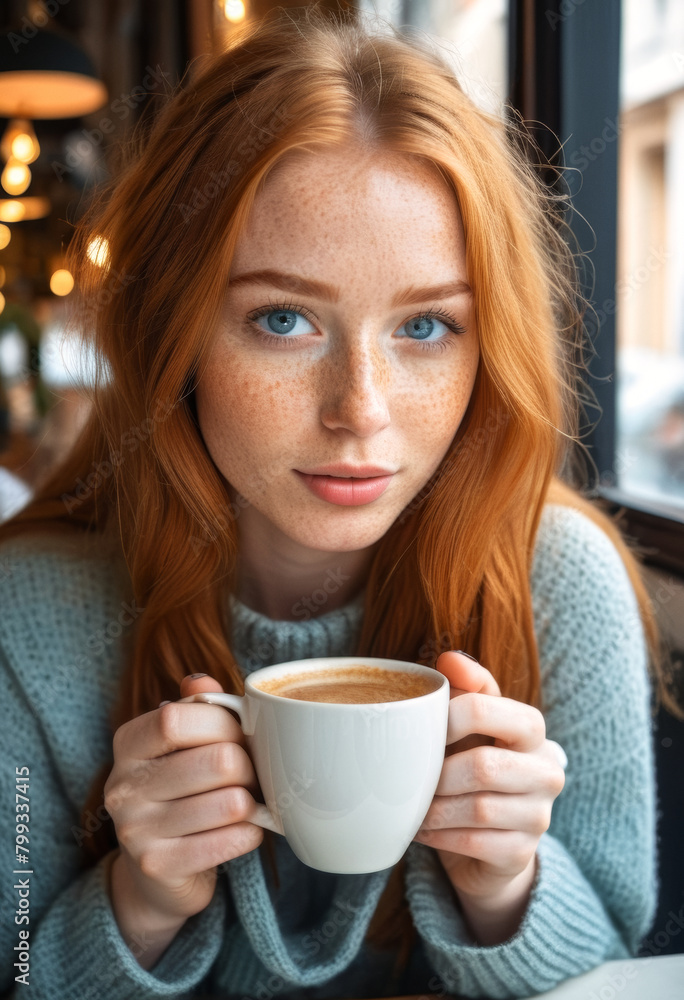 A portrait photo of a beautiful white woman A portrait photo of a beautiful white woman