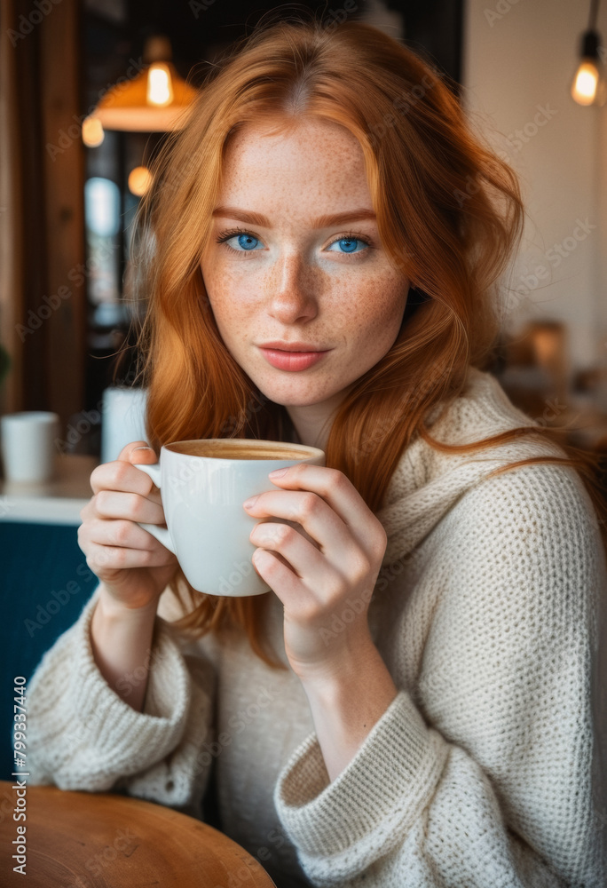 A portrait photo of a beautiful white woman A portrait photo of a beautiful white woman