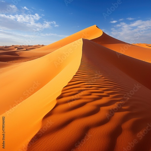 Stunning Desert Dune at Sunset