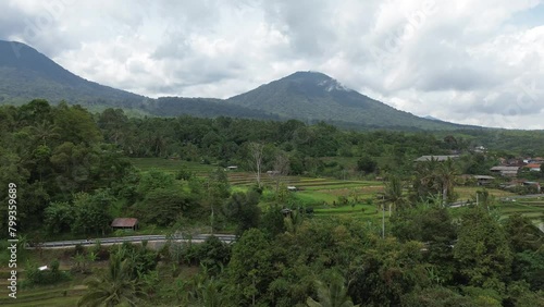 Wallpaper Mural Jatiluwih panorama - Jatiluwih Rice Terraces - Bali, Indonesia Torontodigital.ca