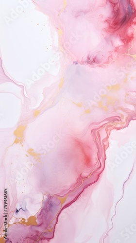 White art abstract paint blots background with alcohol ink colors marble texture blank empty pattern with copy space for product design or text 
