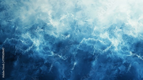 Blue and white abstract background with a stormy feel