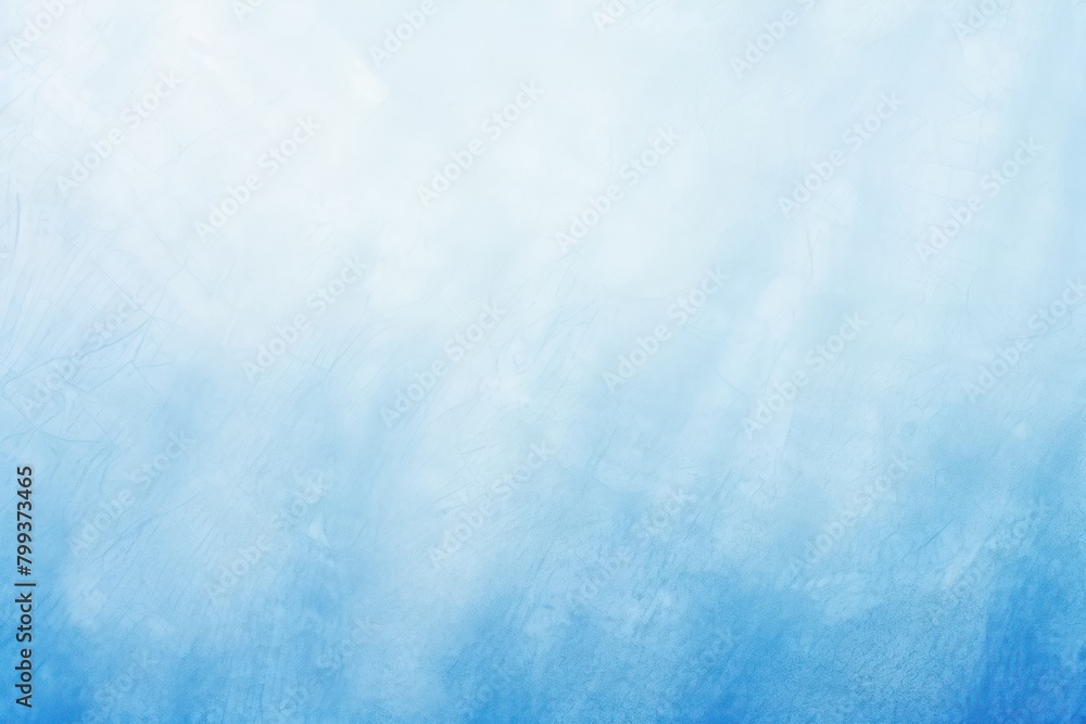 Blue and white gradient noisy grain background texture painted surface wall blank empty pattern with copy space for product design or text copyspace