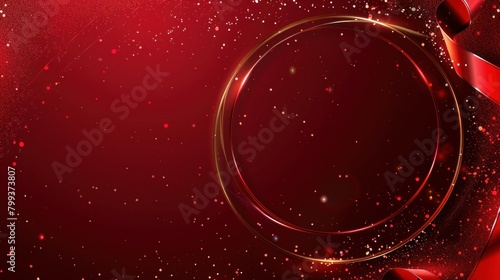 Luxury red abstract background with text writing space. Red neutral background for presentation design. base for banners, wallpapers, business cards, brochures, banners, calendars, graphics